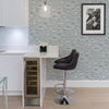 Fresnaye Linen Stripe Wallpaper Wallpaper A-Street Prints   
