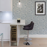 Fresnaye Linen Stripe Wallpaper Wallpaper A-Street Prints   