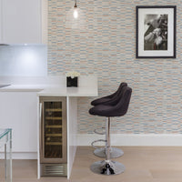 Fresnaye Linen Stripe Wallpaper Wallpaper A-Street Prints   