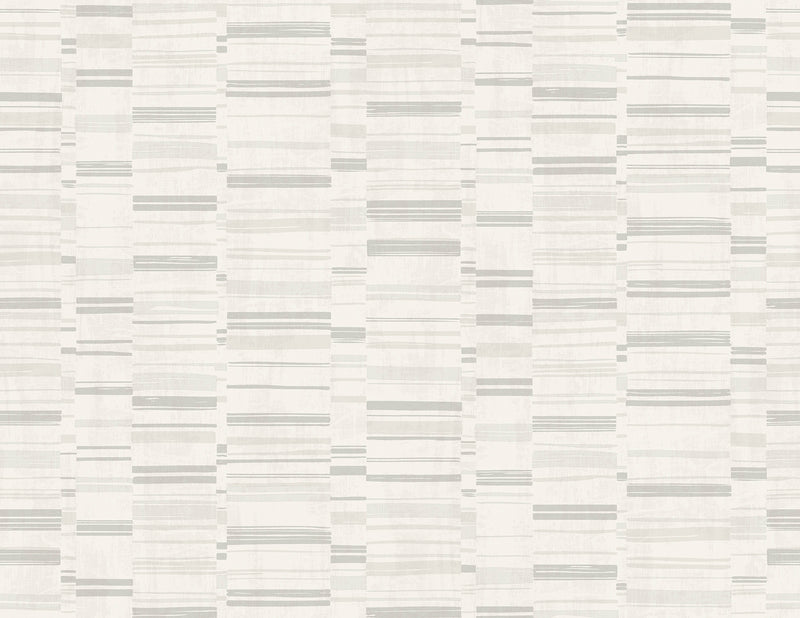Fresnaye Linen Stripe Wallpaper Wallpaper A-Street Prints Double Roll Light Grey 