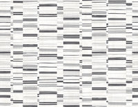 Fresnaye Linen Stripe Wallpaper Wallpaper A-Street Prints Double Roll Black 