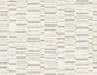 Fresnaye Linen Stripe Wallpaper Wallpaper A-Street Prints Double Roll Grey 