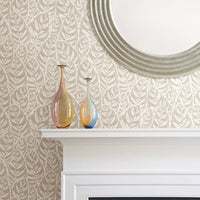Del Mar Light Botanical Wallpaper Wallpaper A-Street Prints   