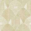 Westport Coffee Geometric Wallpaper Wallpaper A-Street Prints Double Roll Coffee 