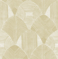 Westport Coffee Geometric Wallpaper Wallpaper A-Street Prints Double Roll Coffee 