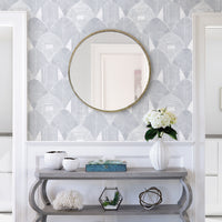 Westport Coffee Geometric Wallpaper Wallpaper A-Street Prints   