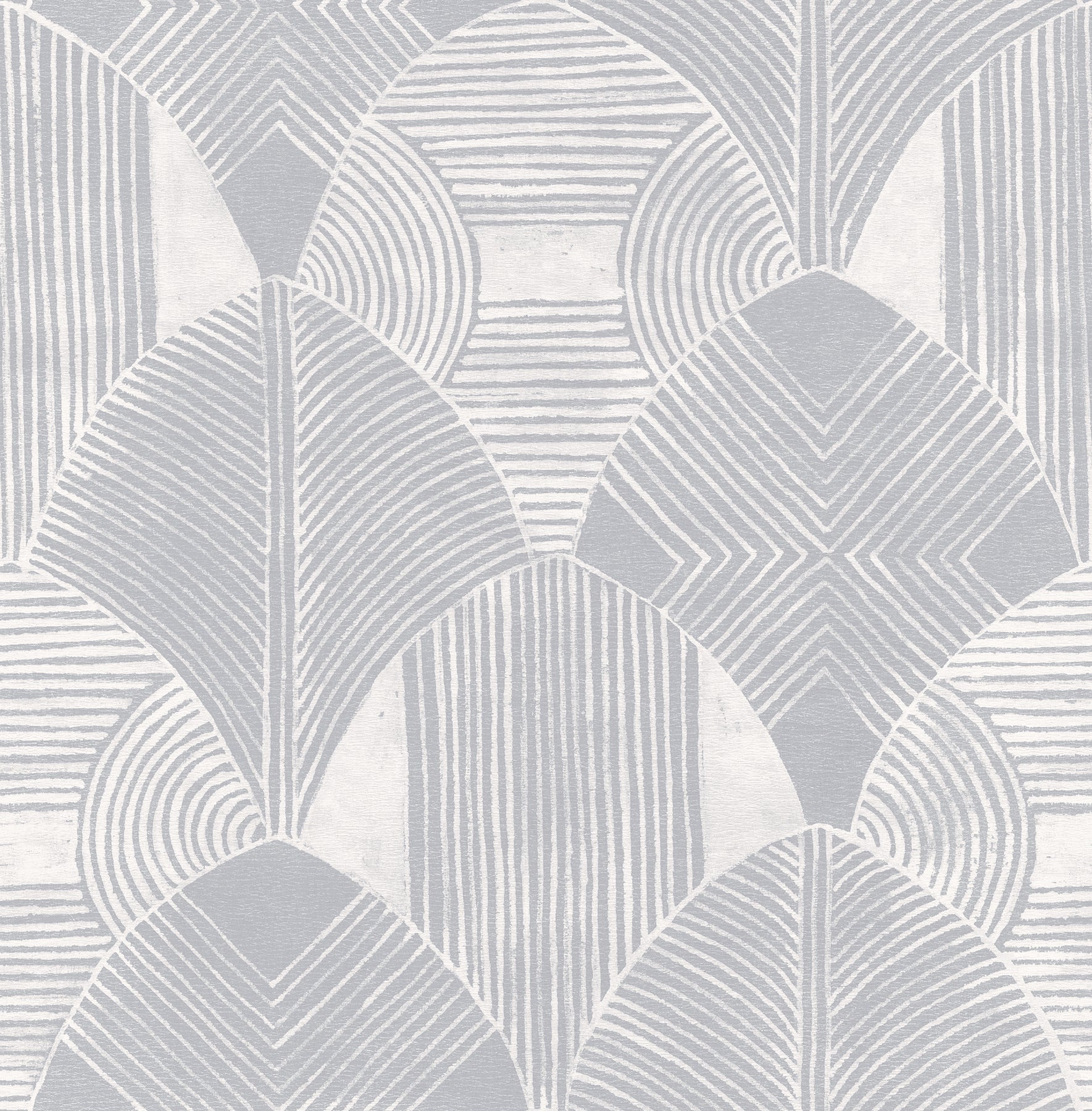 Westport Coffee Geometric Wallpaper Wallpaper A-Street Prints Double Roll Pewter 