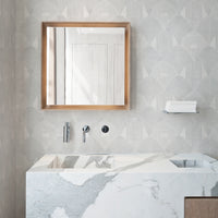 Westport Coffee Geometric Wallpaper Wallpaper A-Street Prints   
