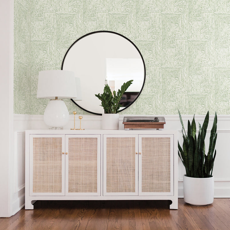 Merritt Geometric Wallpaper Wallpaper A-Street Prints   
