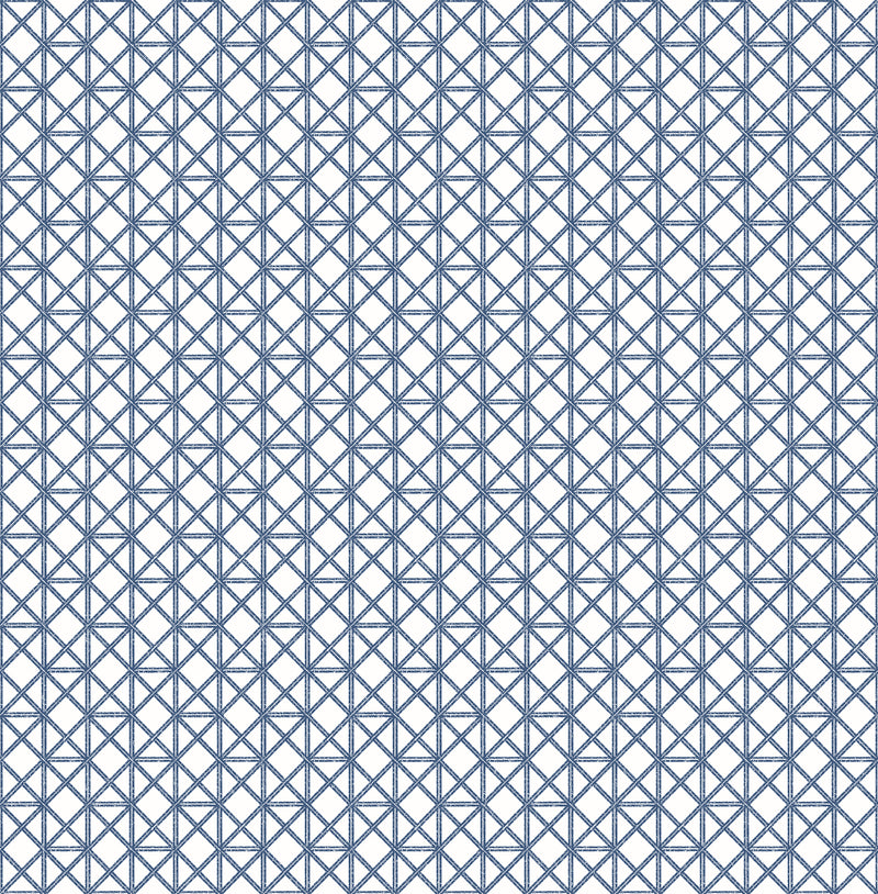 Lisbeth Wallpaper Wallpaper A-Street Prints Double Roll Blue 
