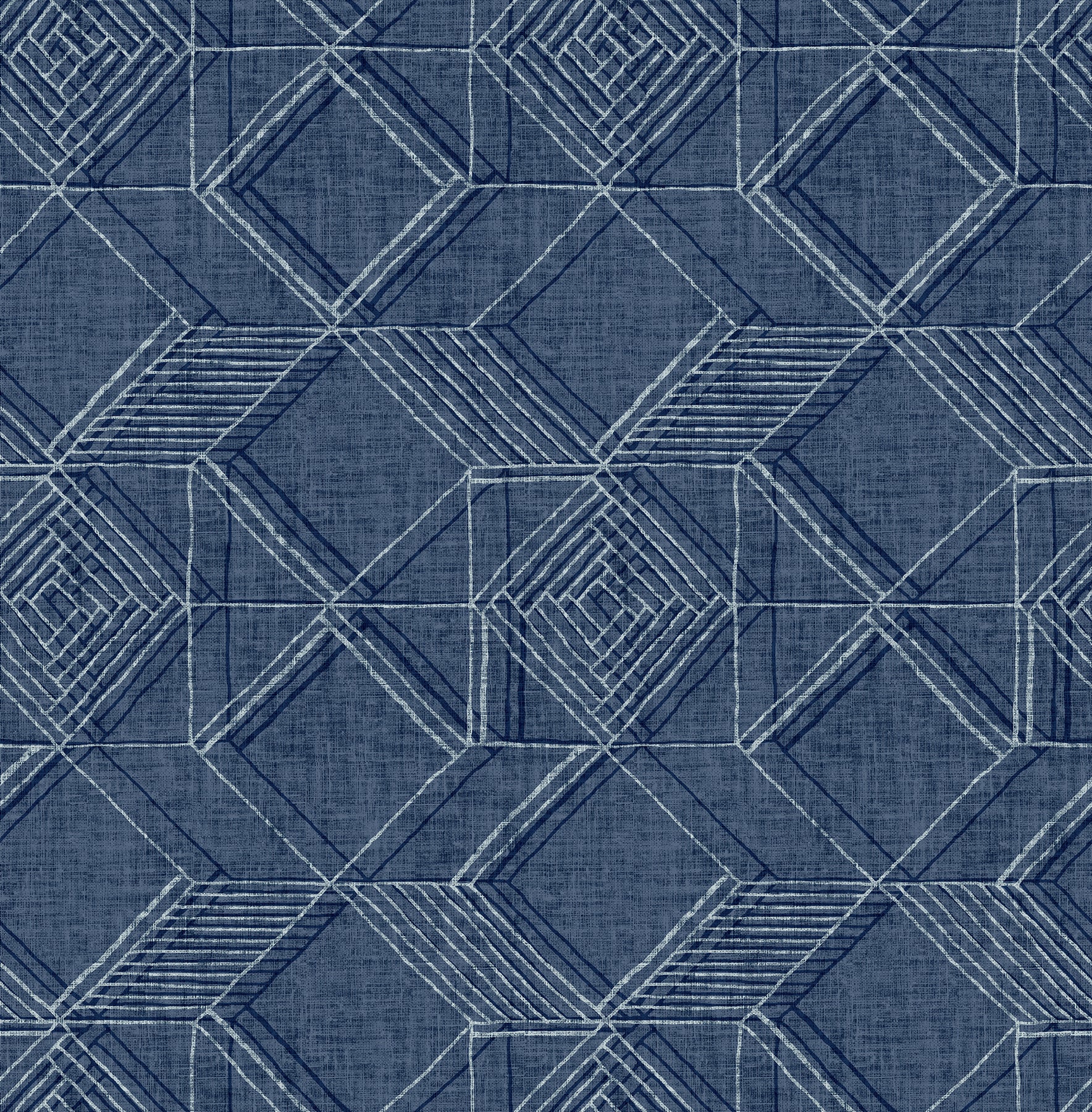 Moki Wallpaper Wallpaper A-Street Prints Double Roll Blue 