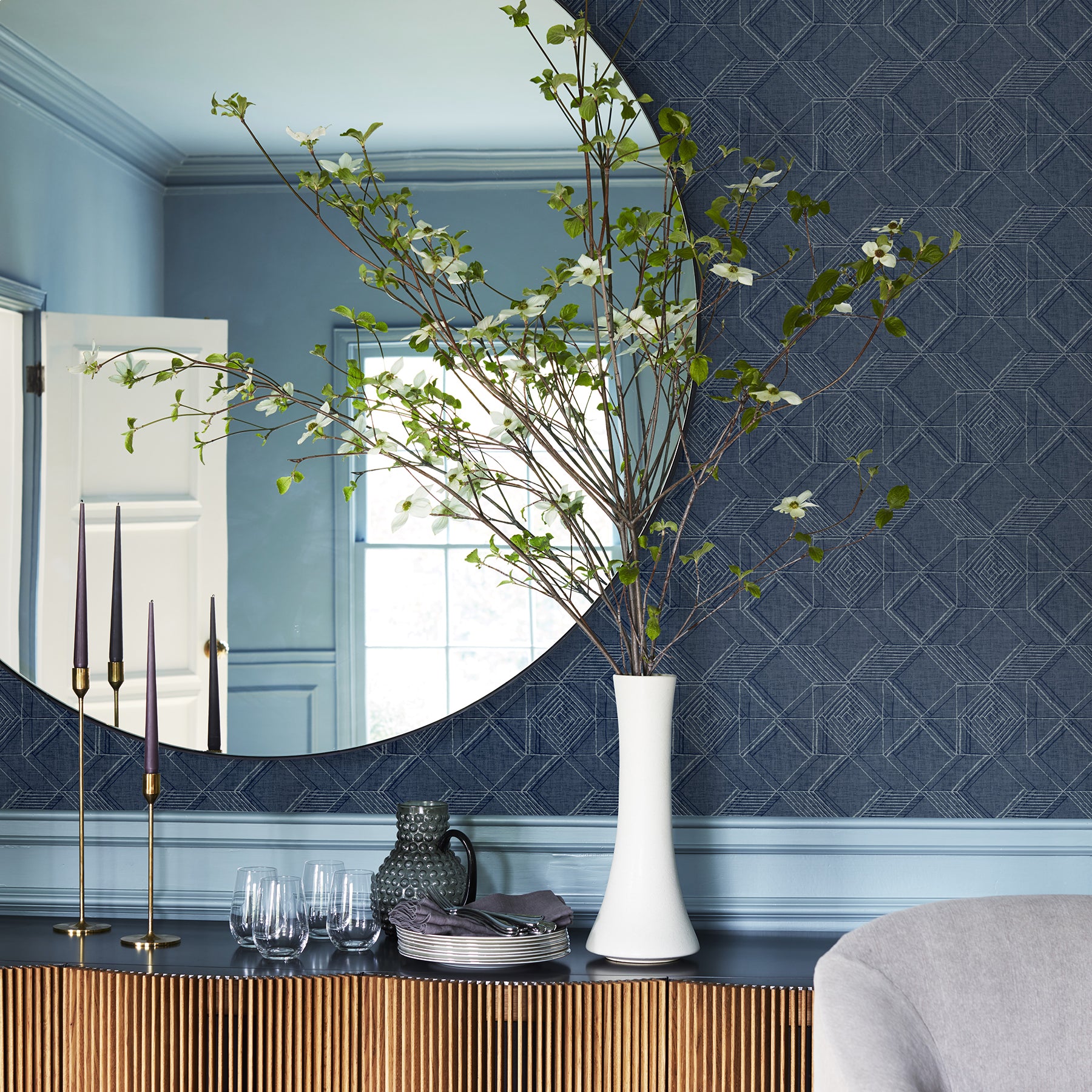 Moki Wallpaper Wallpaper A-Street Prints   