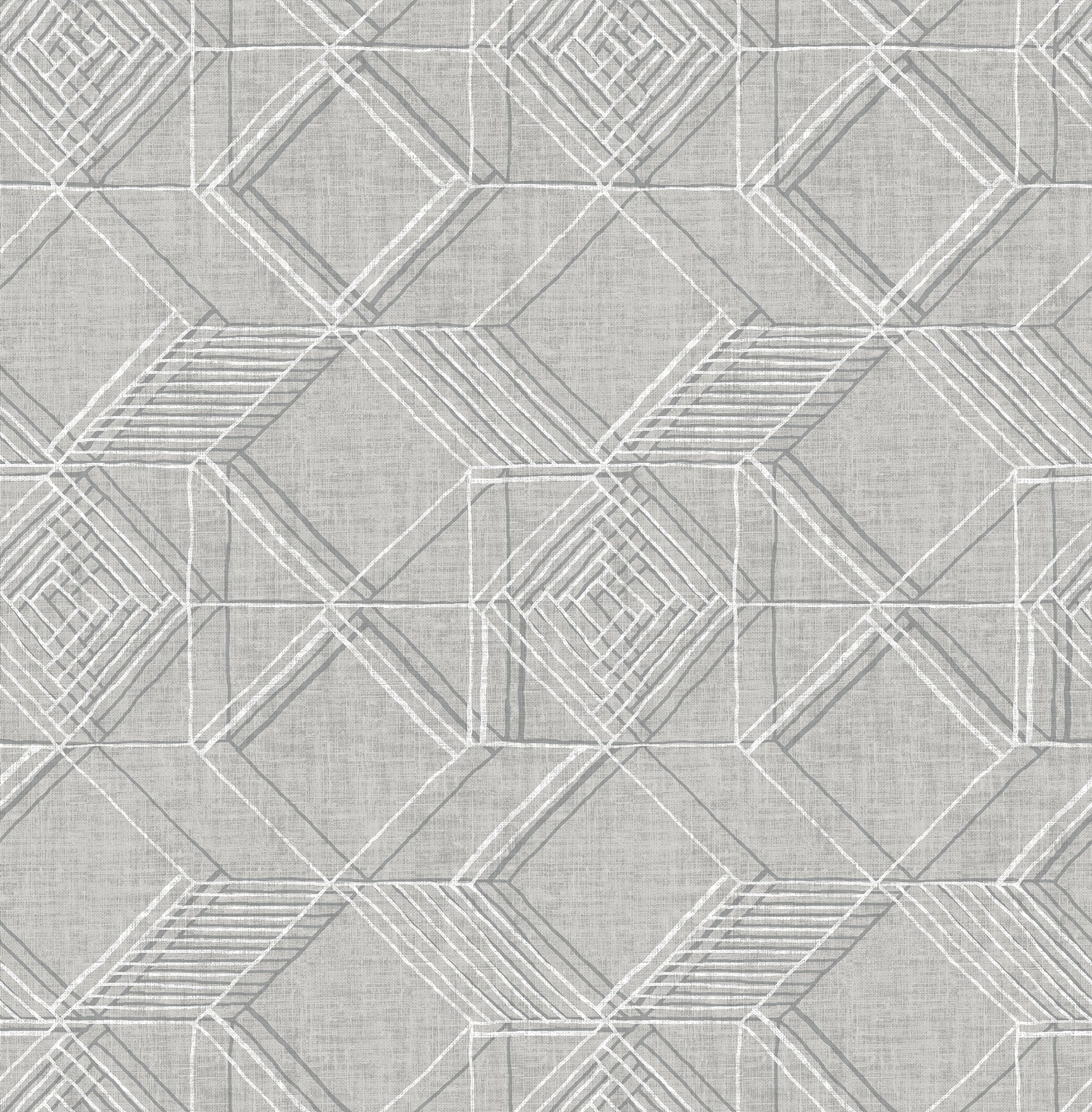 Moki Wallpaper Wallpaper A-Street Prints Double Roll Grey 