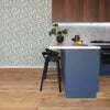 Blue/Loretto Wallpaper Wallpaper A-Street Prints   