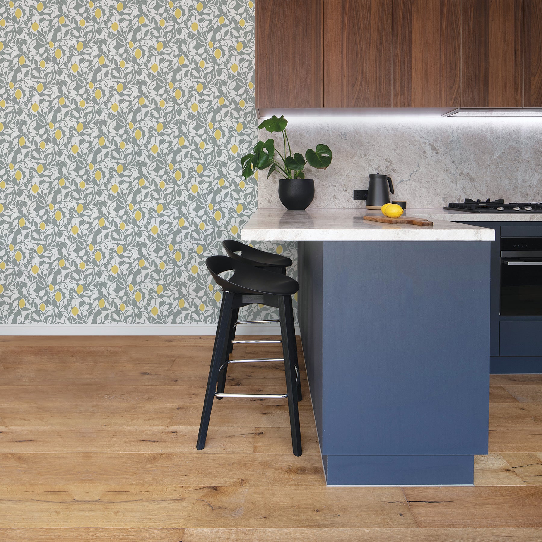 Blue/Loretto Wallpaper Wallpaper A-Street Prints   