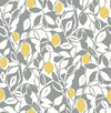 Blue/Loretto Wallpaper Wallpaper A-Street Prints Double Roll Grey 