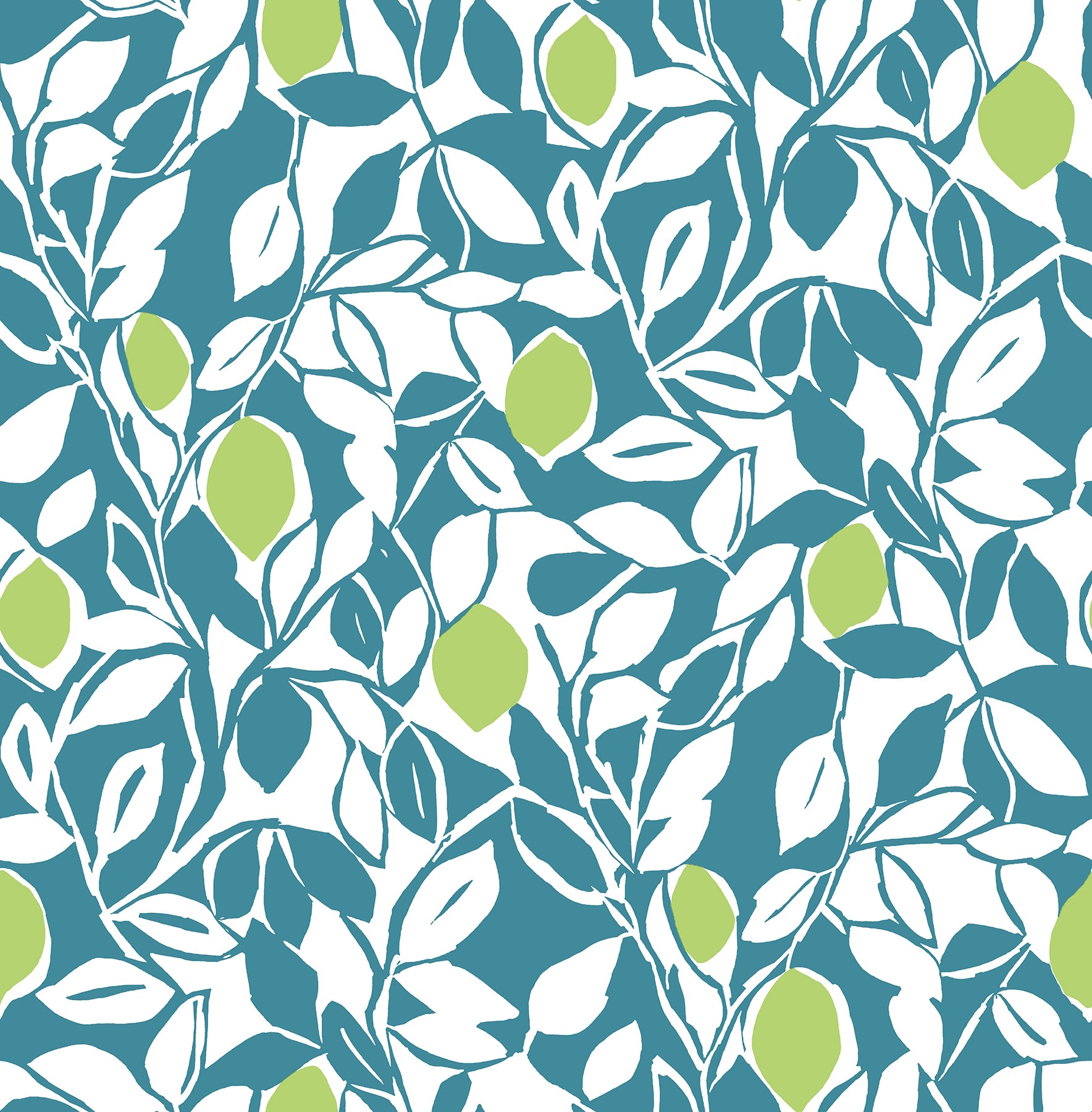 Blue/Loretto Wallpaper Wallpaper A-Street Prints Double Roll Teal 