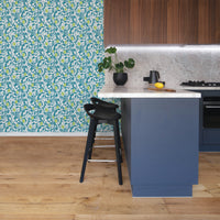 Blue/Loretto Wallpaper Wallpaper A-Street Prints   