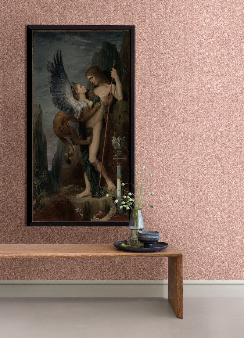 Ashbee Light Tweed Wallpaper Wallpaper A-Street Prints   