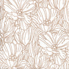 Selwyn Metallic Copper Floral Wallpaper Wallpaper A-Street Prints Double Roll Copper 