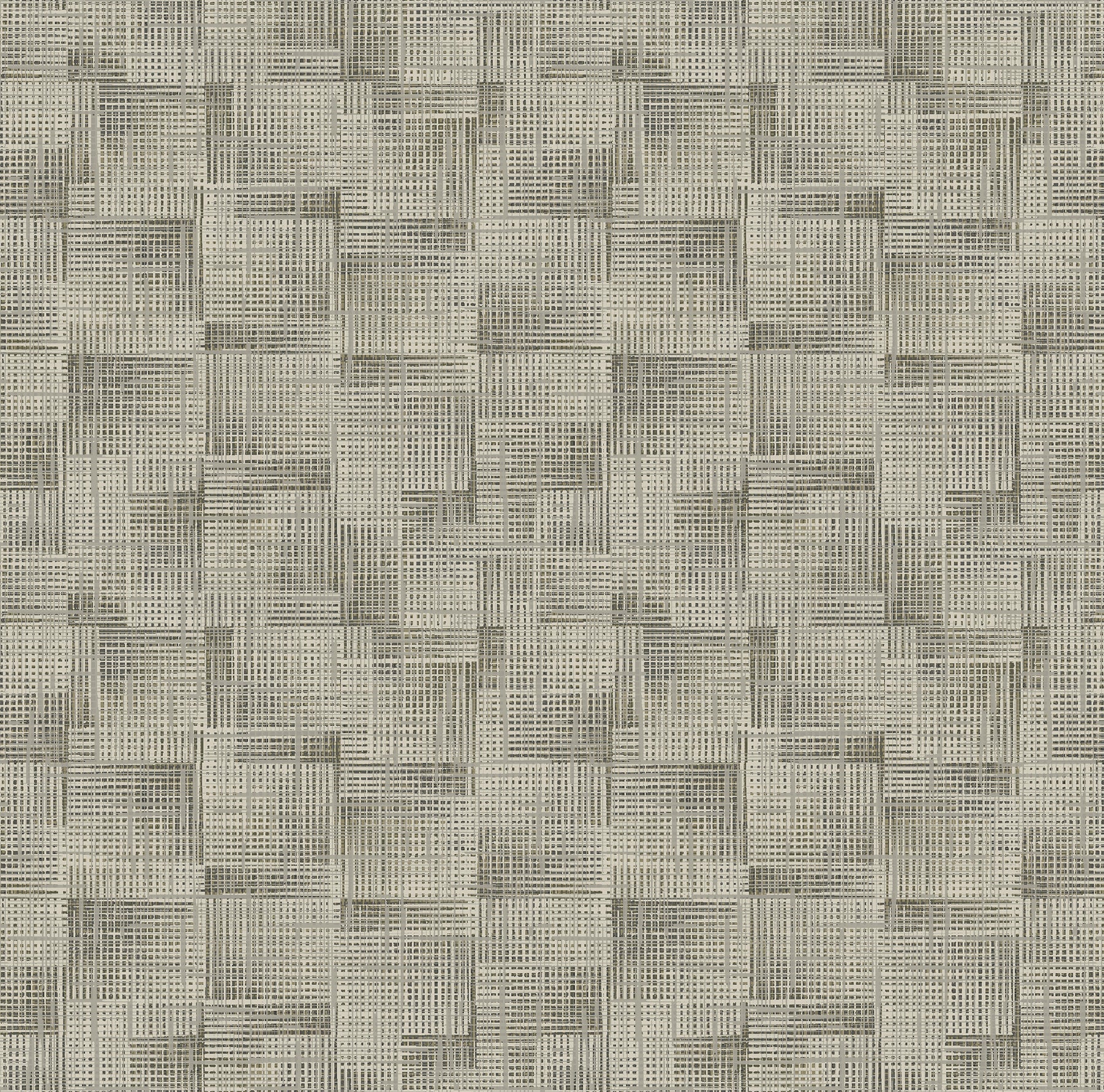 Ting Abstract Woven Wallpaper Wallpaper A-Street Prints Double Roll Coffee 