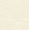 Leith Zen Waves Wallpaper Wallpaper A-Street Prints Double Roll Cream 