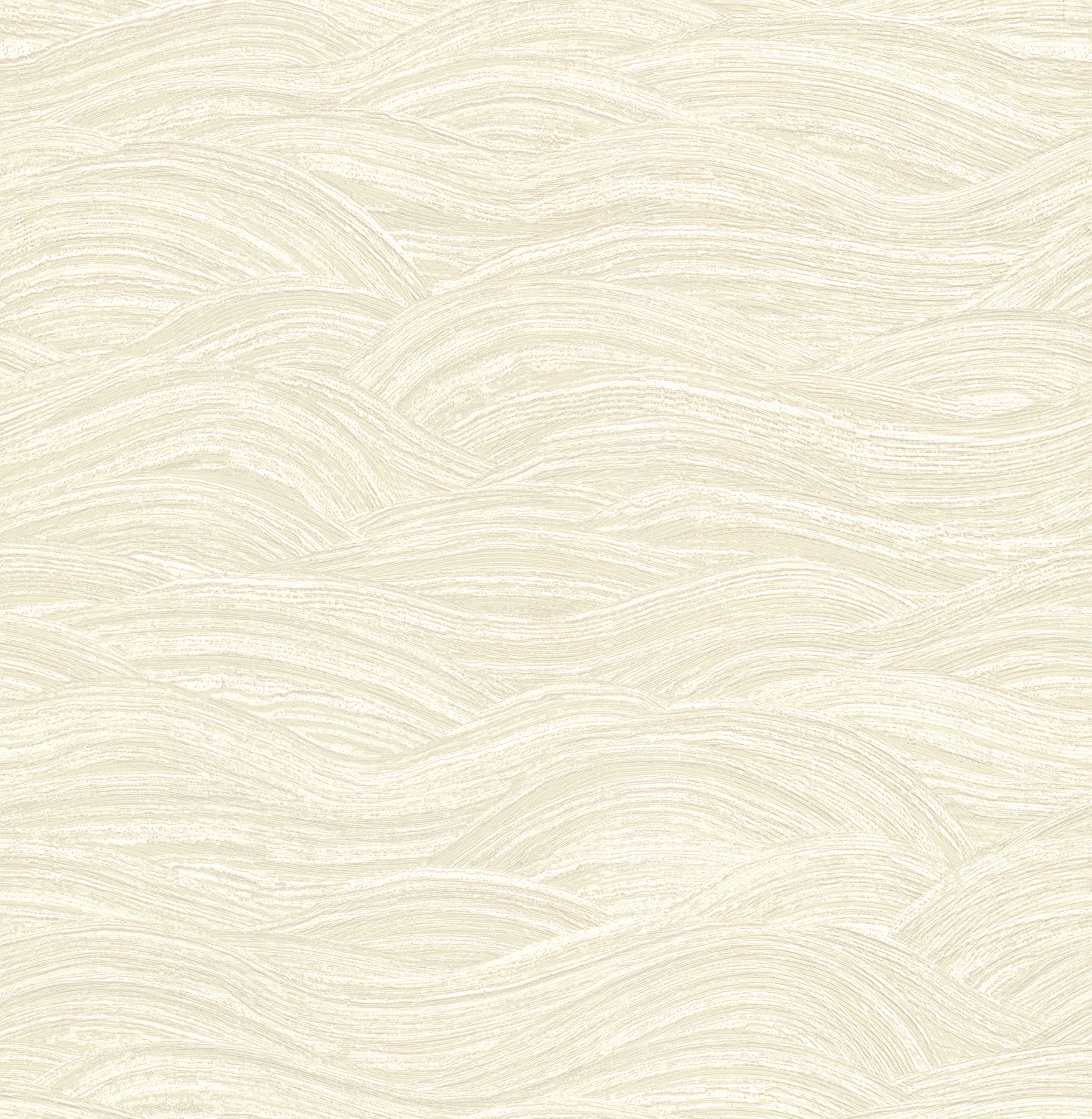 Leith Zen Waves Wallpaper Wallpaper A-Street Prints Double Roll Cream 