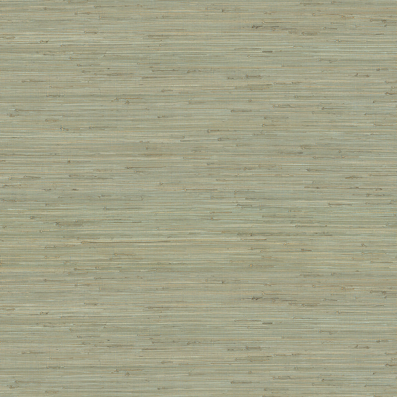 Jeong Knotted Weave Grasscloth Wallpaper Wallpaper A-Street Prints Double Roll Teal 