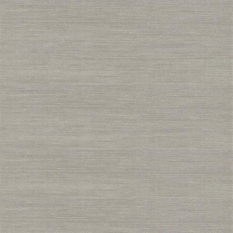 Liaohe Raffia Grasscloth Wallpaper Wallpaper A-Street Prints Double Roll Silver 