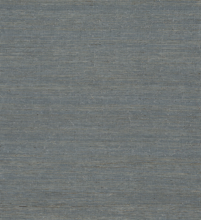 Aiko Sisal Grasscloth Wallpaper Wallpaper A-Street Prints Double Roll Teal 