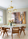 Voltaire Beaded Geometric Wallpaper Wallpaper A-Street Prints   