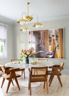 Voltaire Beaded Geometric Wallpaper Wallpaper A-Street Prints   