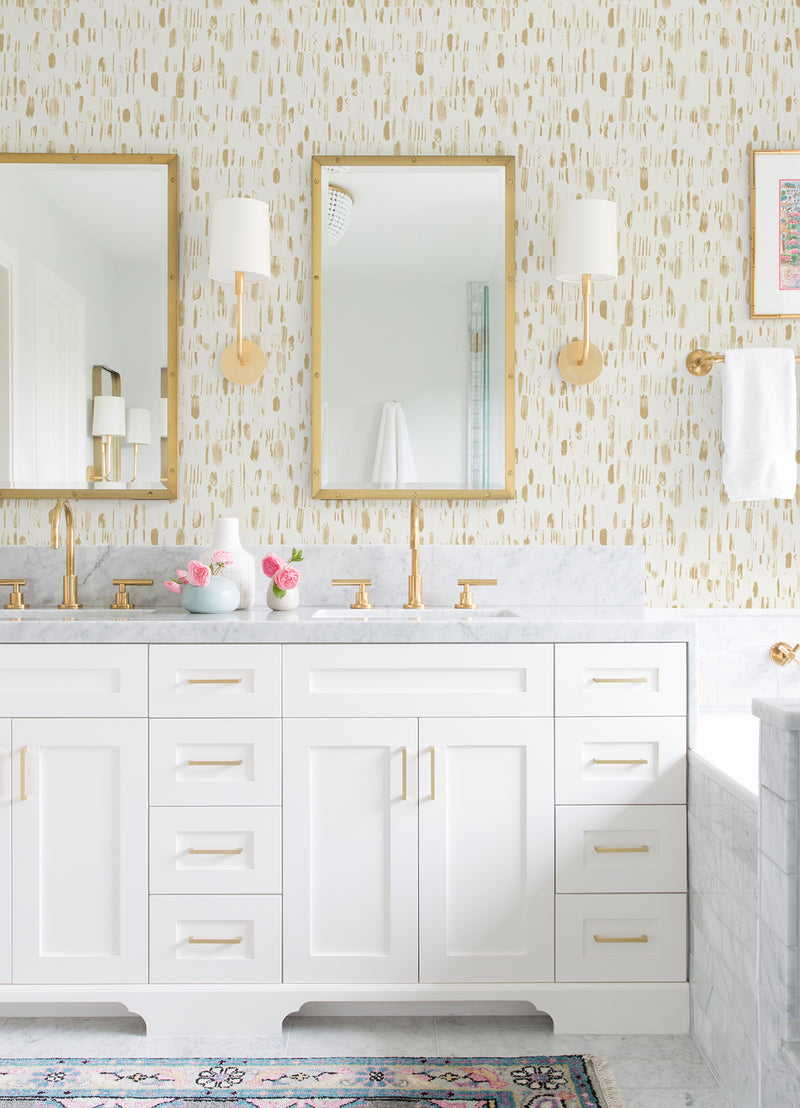 Dwell Brushstrokes Wallpaper Wallpaper A-Street Prints   