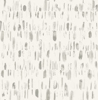 Dwell Brushstrokes Wallpaper Wallpaper A-Street Prints Double Roll Grey 
