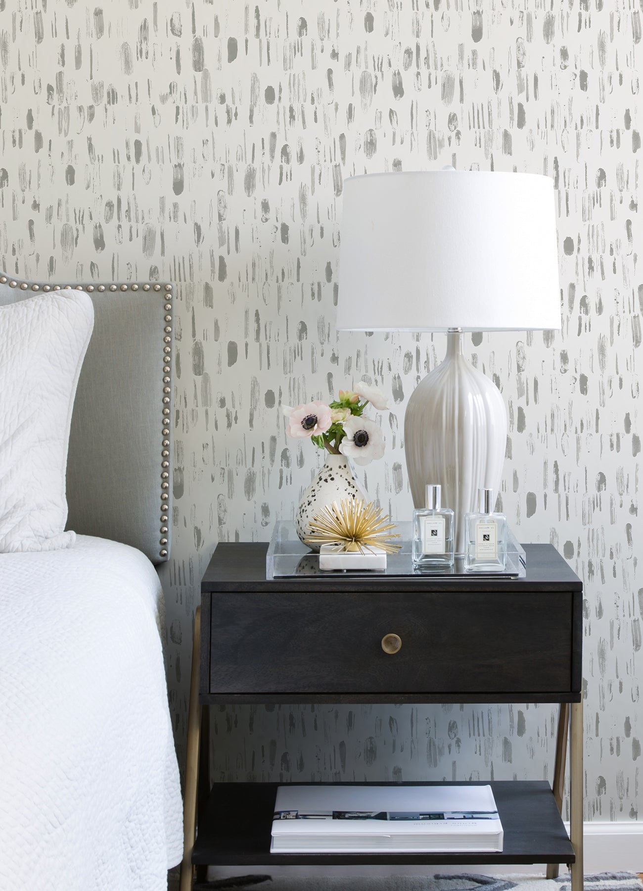 Dwell Brushstrokes Wallpaper Wallpaper A-Street Prints   
