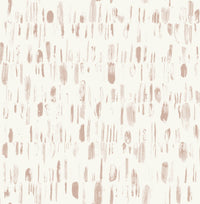 Dwell Brushstrokes Wallpaper Wallpaper A-Street Prints Double Roll Pink 