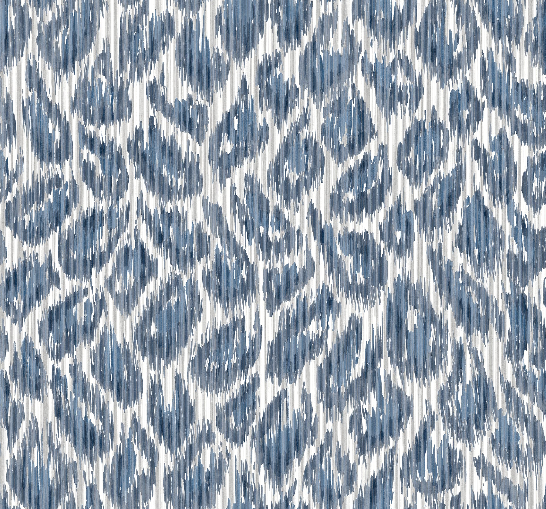 Electra Leopard Spot String Wallpaper Wallpaper A-Street Prints Double Roll Blue 