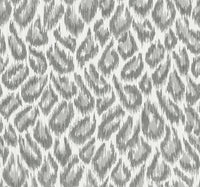 Electra Leopard Spot String Wallpaper Wallpaper A-Street Prints Double Roll Grey 