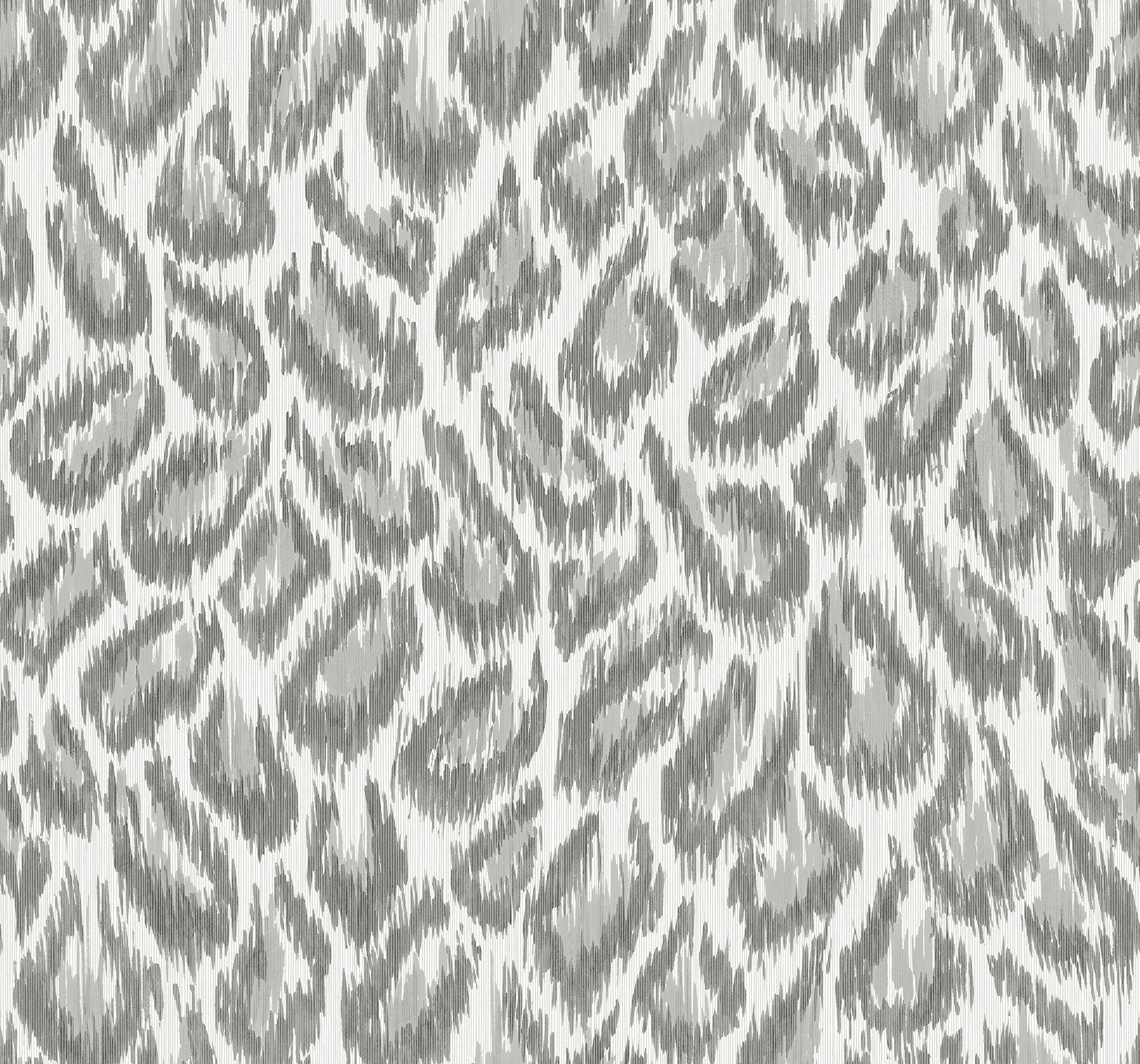 Electra Leopard Spot String Wallpaper Wallpaper A-Street Prints Double Roll Grey 