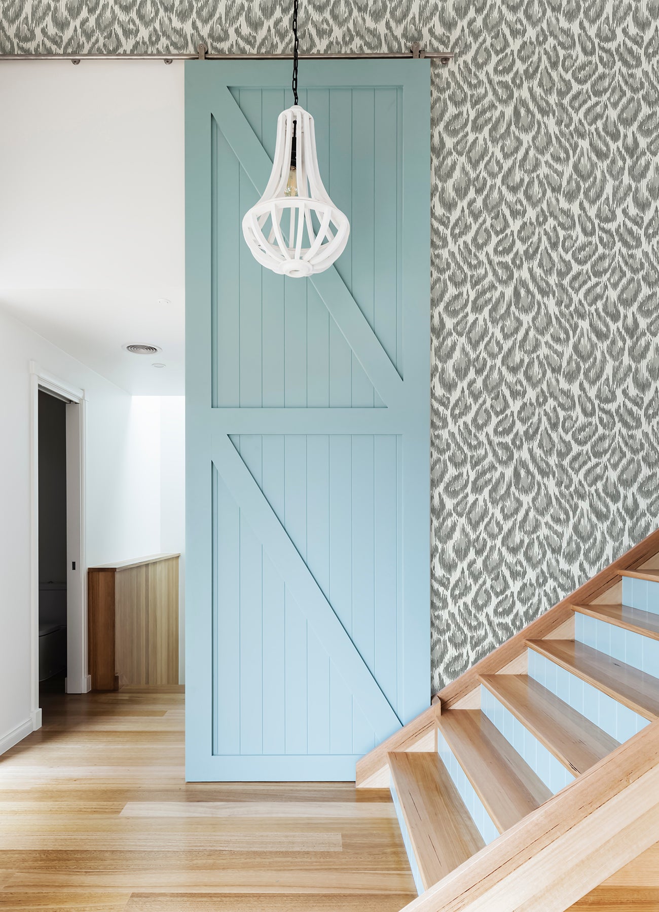 Electra Leopard Spot String Wallpaper Wallpaper A-Street Prints   