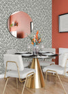 Electra Leopard Spot String Wallpaper Wallpaper A-Street Prints   