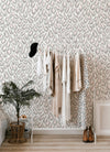 Electra Leopard Spot String Wallpaper Wallpaper A-Street Prints   