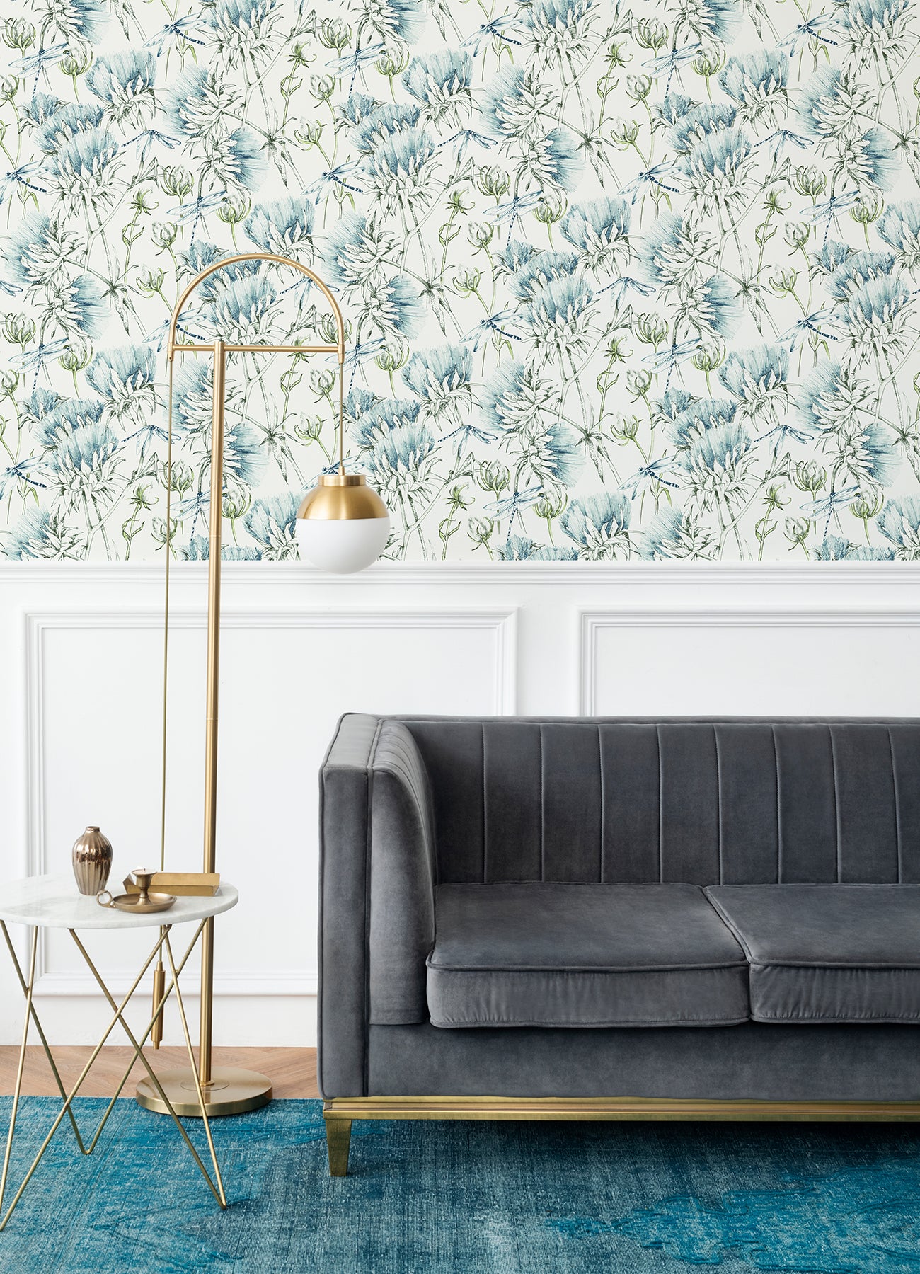 Mariell Dragonfly Wallpaper Wallpaper A-Street Prints   