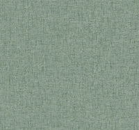 Bentley Faux Linen Wallpaper Wallpaper A-Street Prints Double Roll Green 