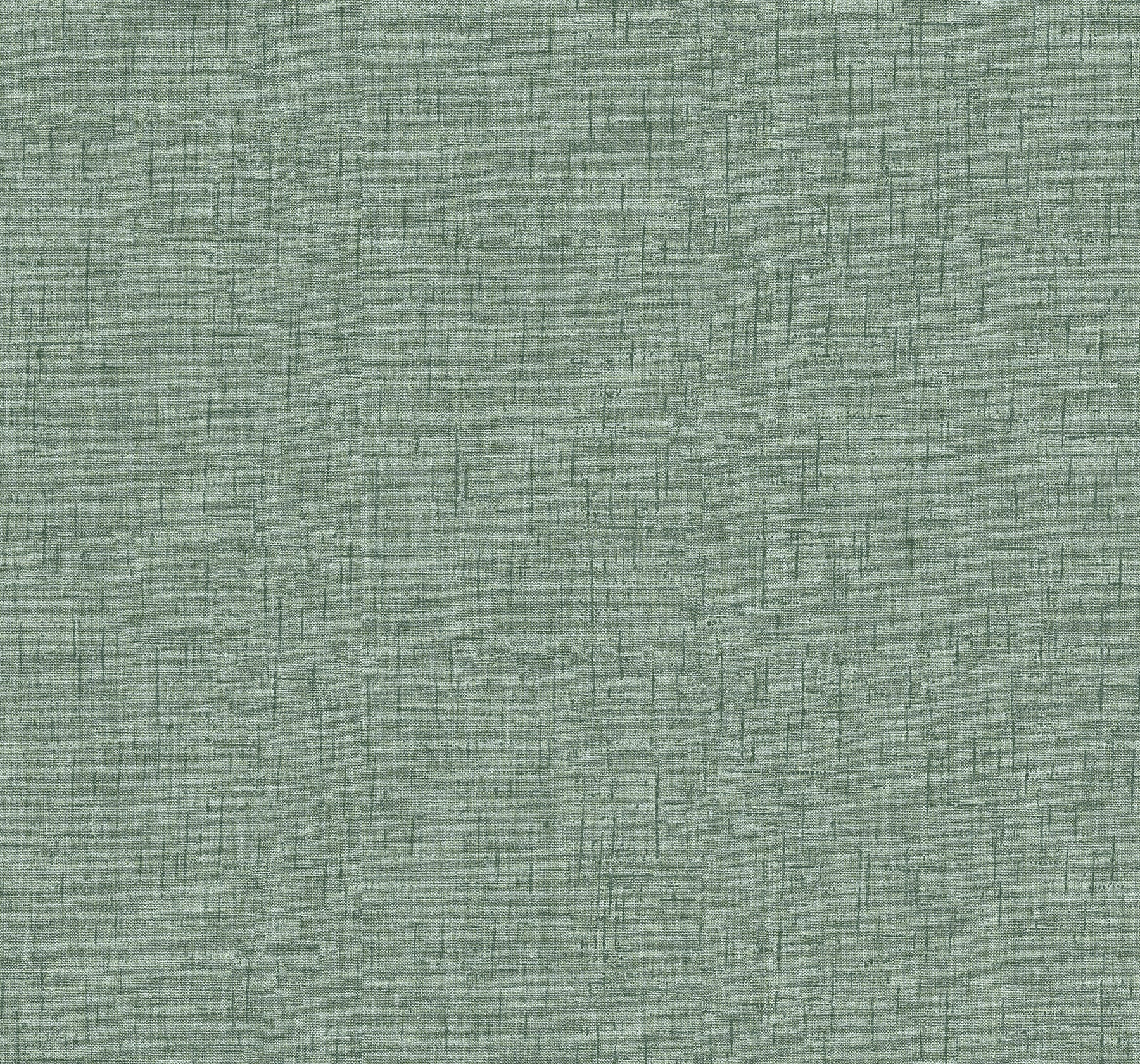 Bentley Faux Linen Wallpaper Wallpaper A-Street Prints Double Roll Green 