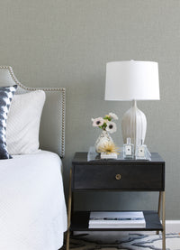 Bentley Faux Linen Wallpaper Wallpaper A-Street Prints   