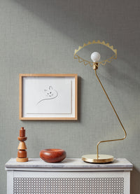 Bentley Faux Linen Wallpaper Wallpaper A-Street Prints   