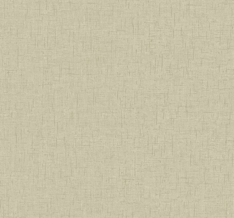Bentley Faux Linen Wallpaper Wallpaper A-Street Prints Double Roll Beige 
