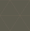 Twilight Geometric Wallpaper Wallpaper A-Street Prints Double Roll Grey 