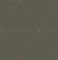 Twilight Geometric Wallpaper Wallpaper A-Street Prints Double Roll Grey 